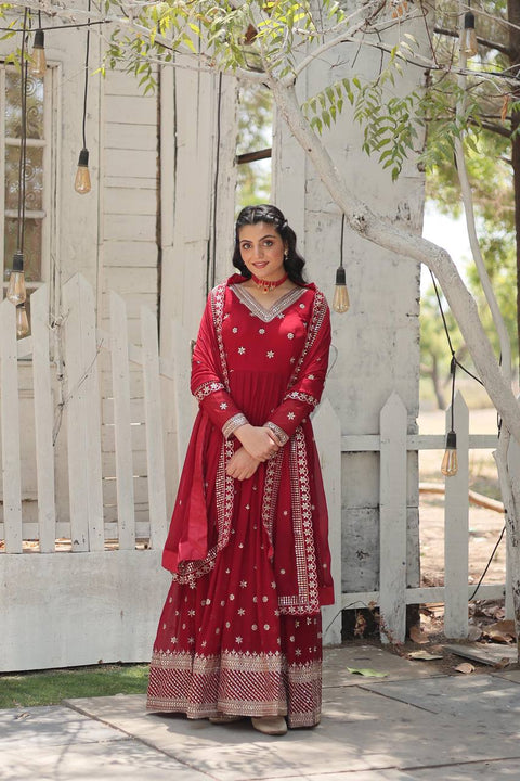 Maroon wedding, Festival Our Anarkali Suits Will Make You The Epitome of Grace and Charm For Woman