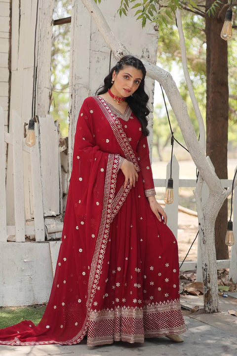 Maroon wedding, Festival Our Anarkali Suits Will Make You The Epitome of Grace and Charm For Woman