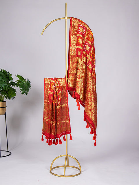 Trendy Bandhej Duptta For women with Dupatta in USA