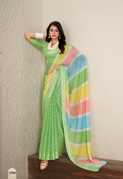 Green Indian saree with blouse in USA, Perfect for Indian wedding partywear sequins saree