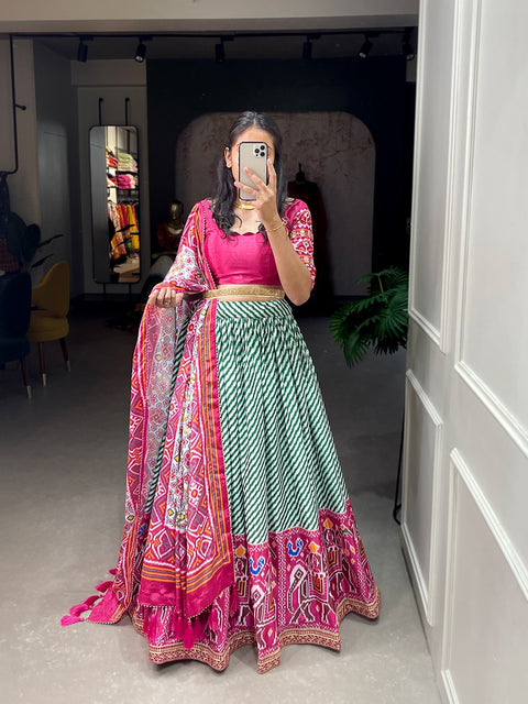 Heavy Embroidered Sequnce Lehenga Choli For Women in USA