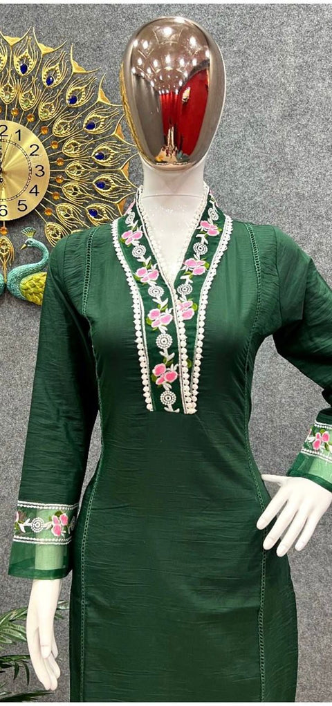 Green Presenting New Festival Stitched Collection Salwar Kameez For Woman In USA