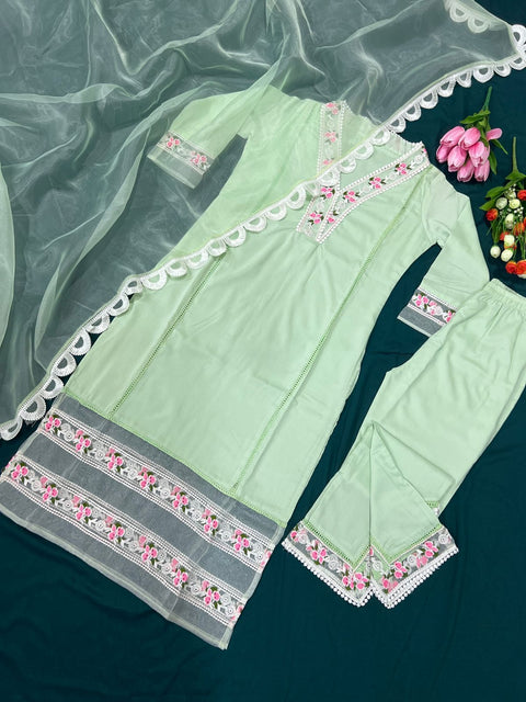 Pista Green Presenting New Festival Stitched Collection Salwar Kameez For Woman In USA