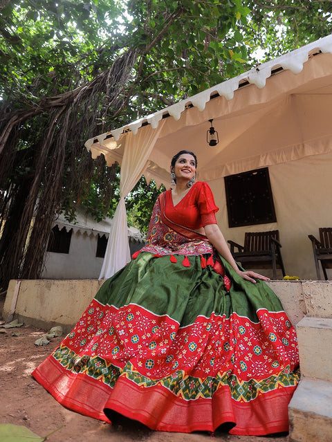 Embellished Red lehenga Choli for women in USA