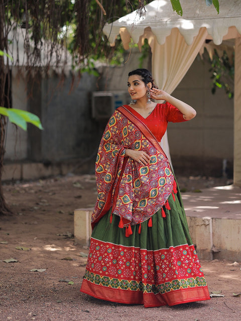 Embellished Red lehenga Choli for women in USA