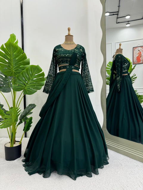 Trendy Gergotte lehenga Set for women in USA