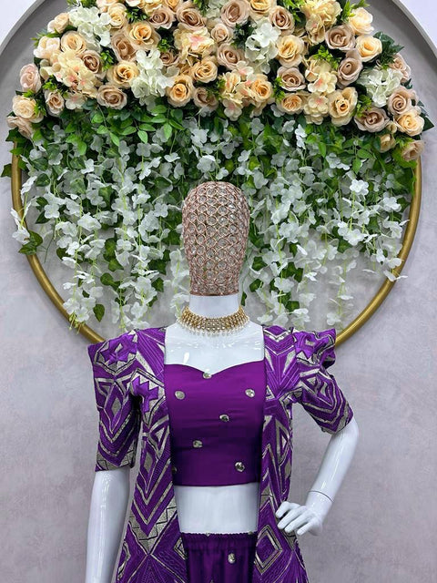 Exclusive Purple Sharara suits for women in USA