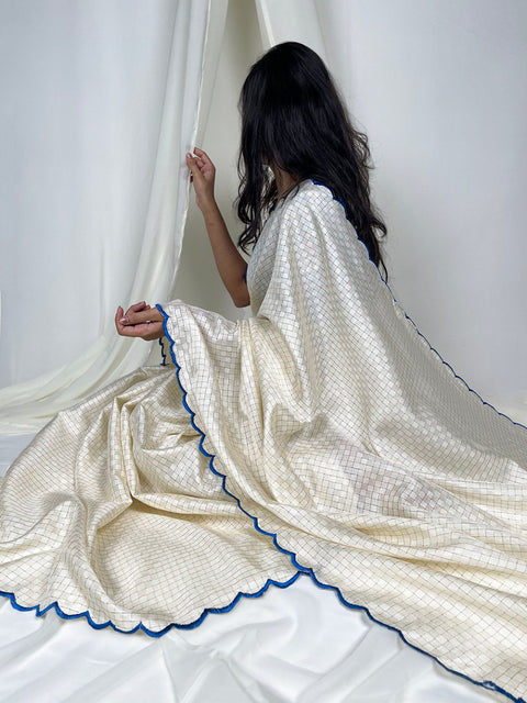 White Nothing can beat this vibrant multitude saree look for your conventional day for women