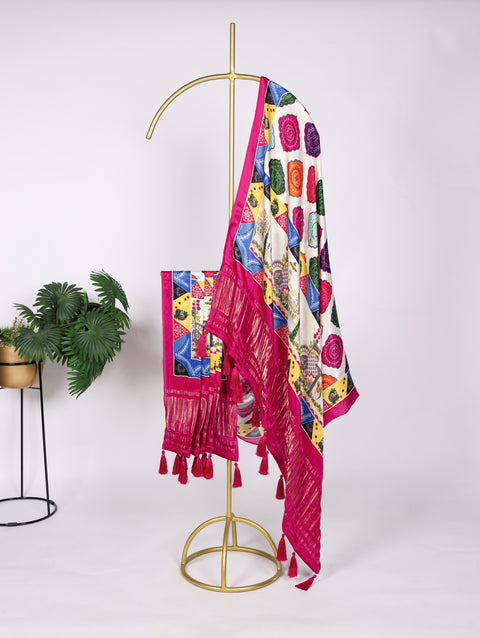 Gaji silk dupatta - ReadyToWearshop