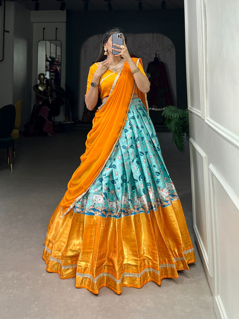 Traditional  Silk lehenga Choli for women in USA