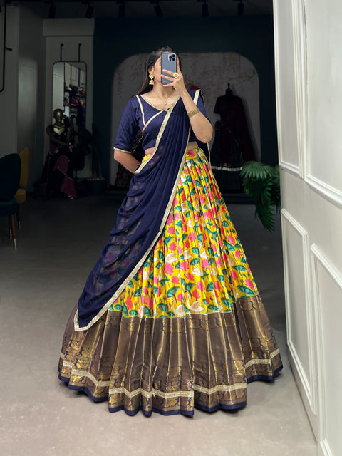 Traditional  Silk lehenga Choli for women in USA