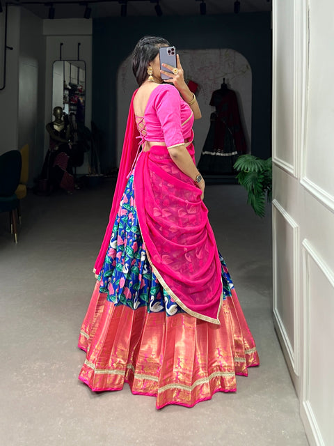 Traditional  Silk lehenga Choli for women in USA