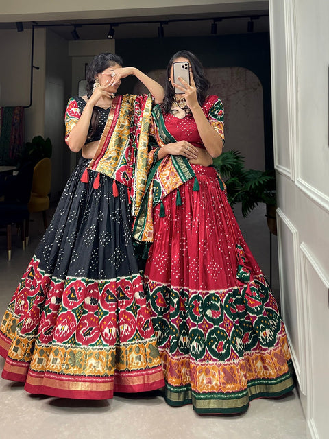 Amazing Black Navratri lehenga choli dupatta 2024 in USA