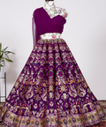 Readytowear Amazing banarasi silk lehenga choli for women readytowear in USA,FreeShipping Indian pure Silk with zari work Lehengacholi - ReadyToWearshop