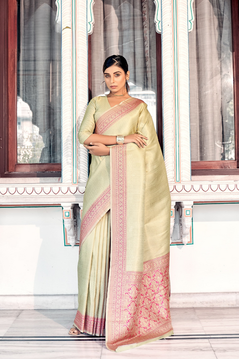 Kanjivaram Indian saree with blouse in USA, Perfect for Indian wedding partywear sequins saree