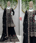 Wedding georgette sharara suits - ReadyToWearshop