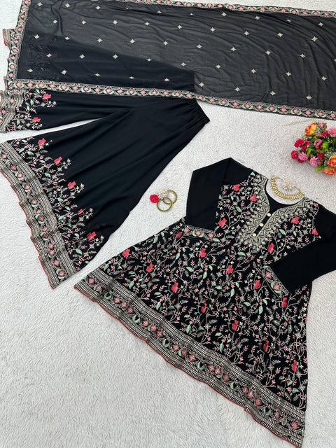 Wedding georgette sharara suits - ReadyToWearshop