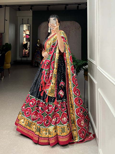 Amazing Black Navratri lehenga choli dupatta 2024 in USA