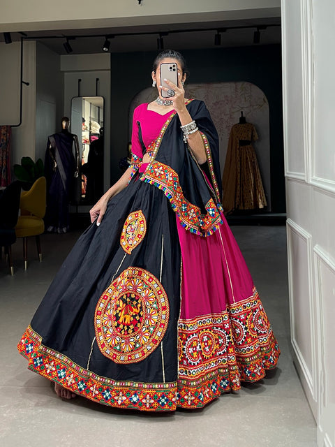 Graceful Black lehenga Choli for women in USA