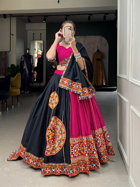 Graceful Black lehenga Choli for women in USA