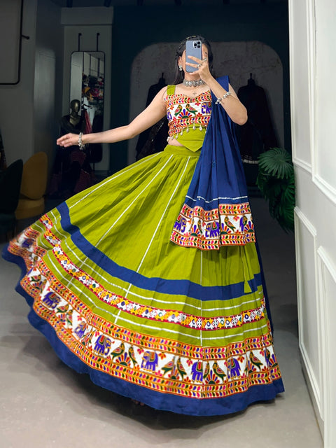 Elegant Green lehenga Choli for women And Girls in USA