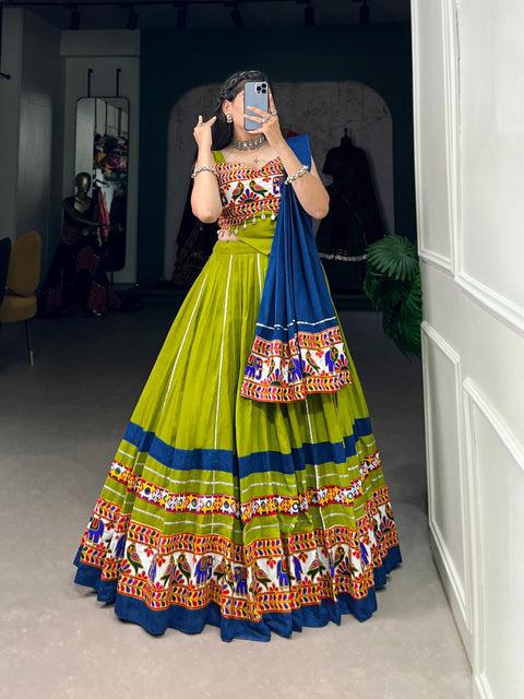 Elegant Green lehenga Choli for women And Girls in USA