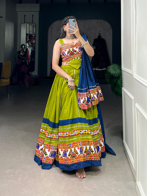 Elegant Green lehenga Choli for women And Girls in USA