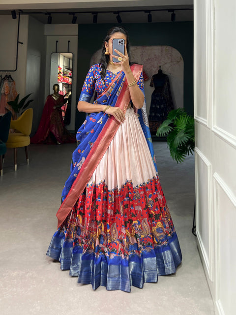 Festive Silk lehenga Choli for women in USA