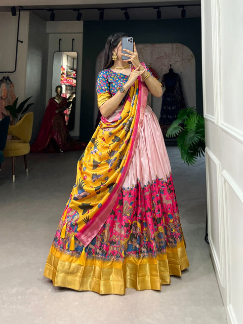 Festive Silk lehenga Choli for women in USA