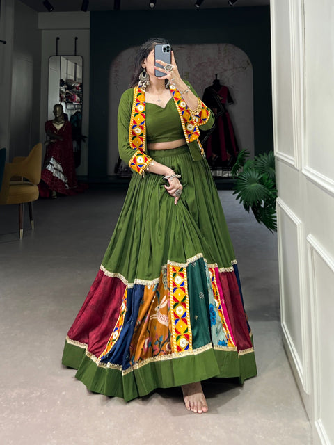 Printed Lehenga choli