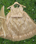 Frills Net Lehenga choli for kids, Impressive Festive Net Frill With Koti Kids Lehenga With Net Dupatta - ReadyToWearshop