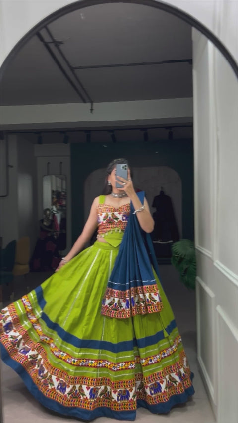 Elegant Green lehenga Choli for women And Girls in USA